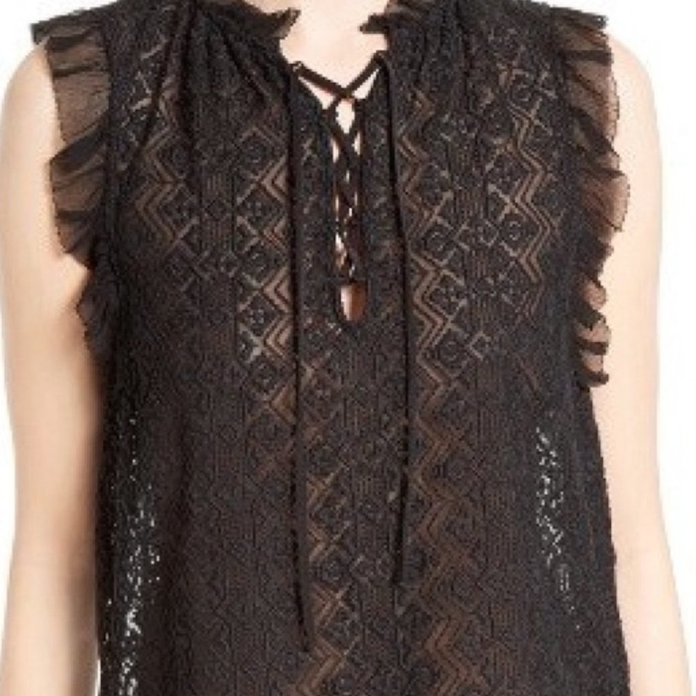 Rebecca Taylor Sleevless Blouse